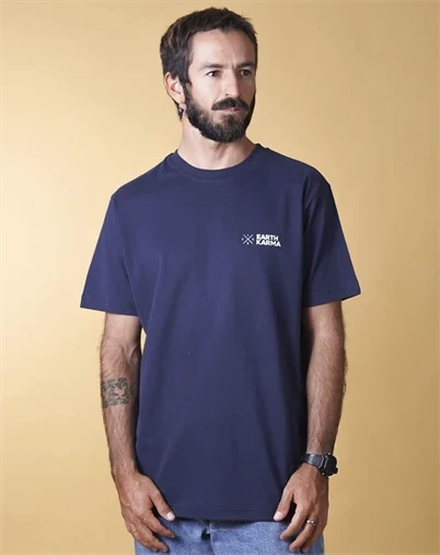 Elsk - Earth Karma Brushed T-Shirt - Dark Navy